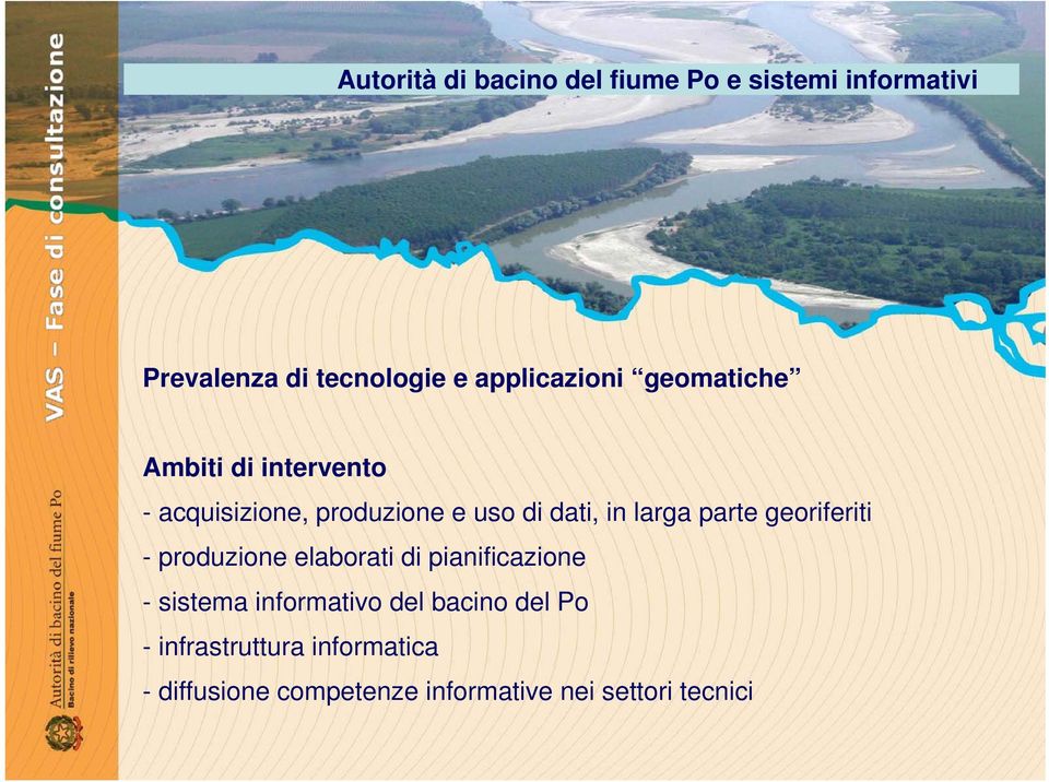 larga parte georiferiti - produzione elaborati di pianificazione - sistema informativo