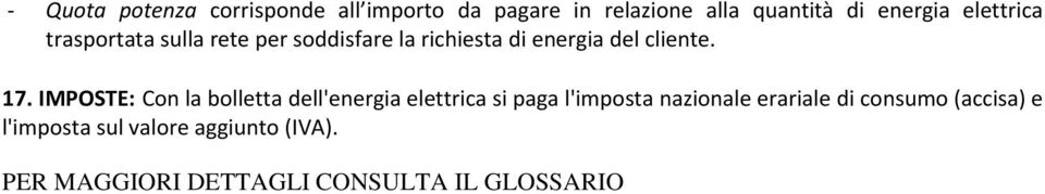 IMPOSTE: Con la bolletta dell'energia elettrica si paga l'imposta nazionale erariale di