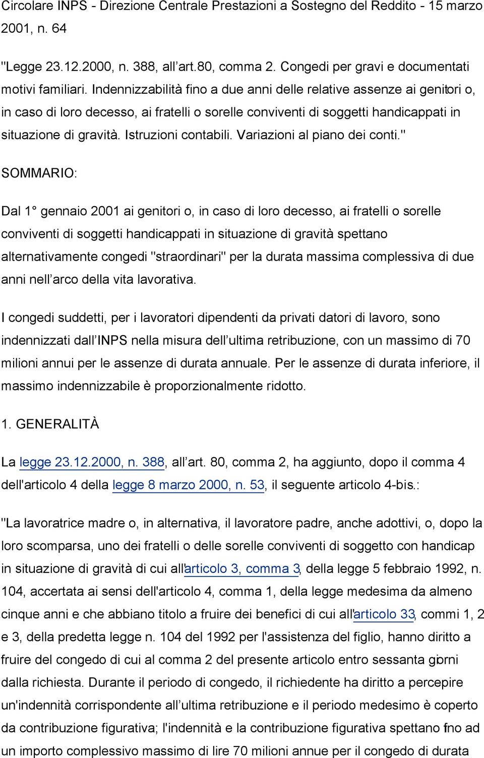 Istruzioni contabili. Variazioni al piano dei conti.