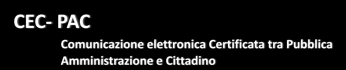 La trasmissione telematica di comunicazioni che necessitano di una ricevuta di invio e di una ricevuta di consegna avviene mediante la posta elettronica certificata La trasmissione del documento