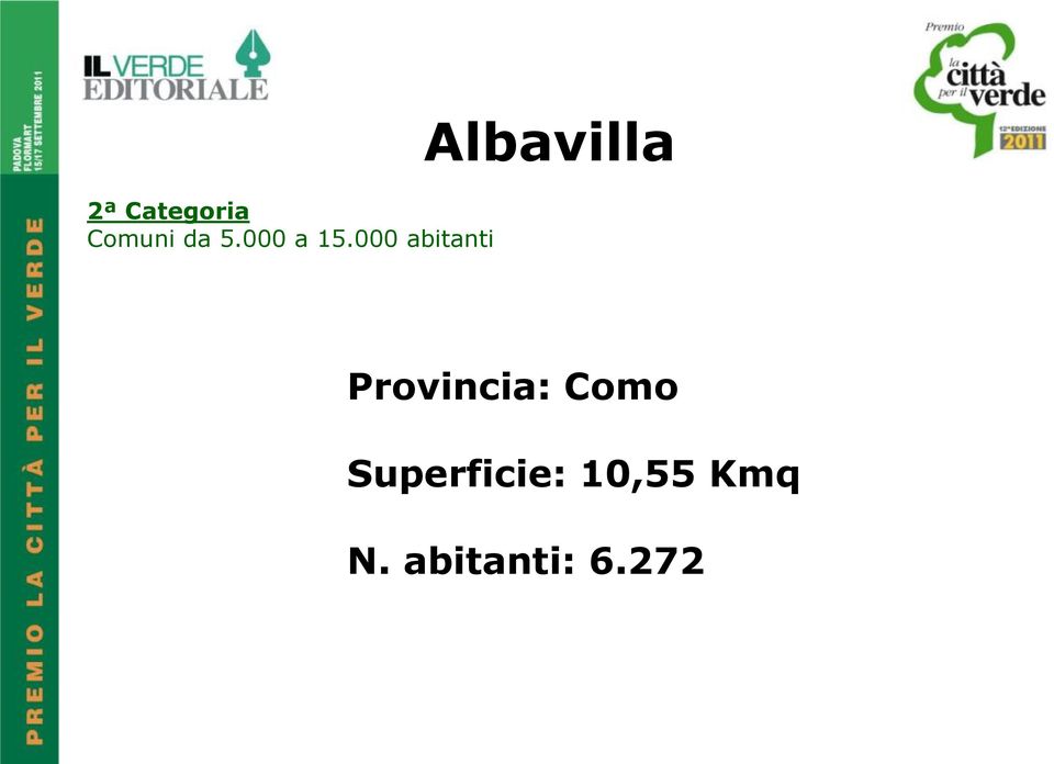 000 abitanti Provincia: Como