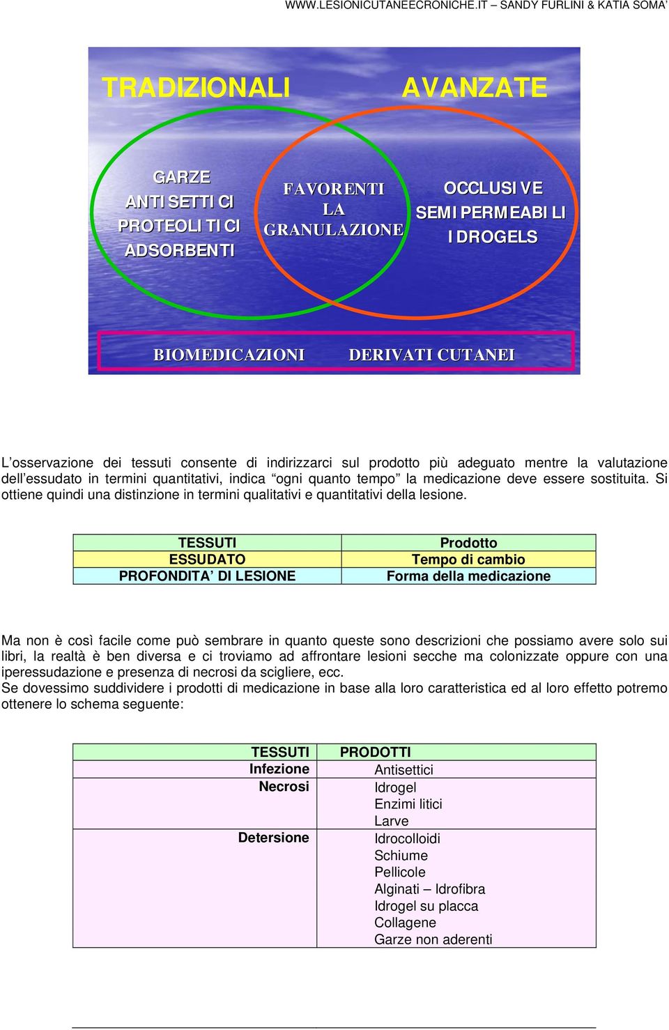 Si ottiene quindi una distinzione in termini qualitativi e quantitativi della lesione.