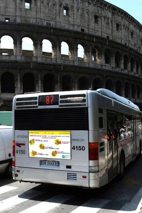 CARATTERIZZAZIONE DEI MEDIA: LE AFFISSIONI DINAMICHE SONO QUELLE APPOSTE SUI MEZZI DI TRASPORTO (sia all