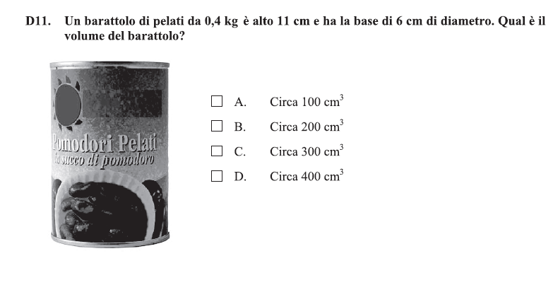 Dai test INVALSI per la terza classe