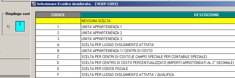 2.3. STAMPE PER PERIODO -15) PROSPETTO CONTABILE PER PERIODO IN CSV -16) RIEPILOGO CONTABILE PER PERIODO IN CSV Sono state implementate due nuove scelte in Stampe per periodo (dopo calcolo del