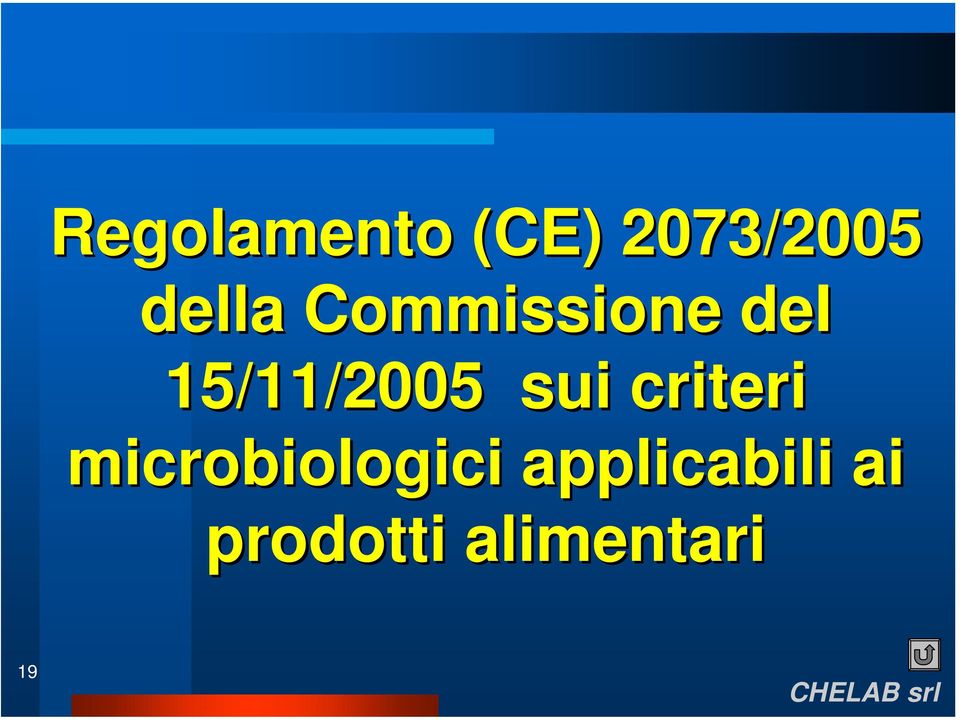 15/11/2005 sui criteri