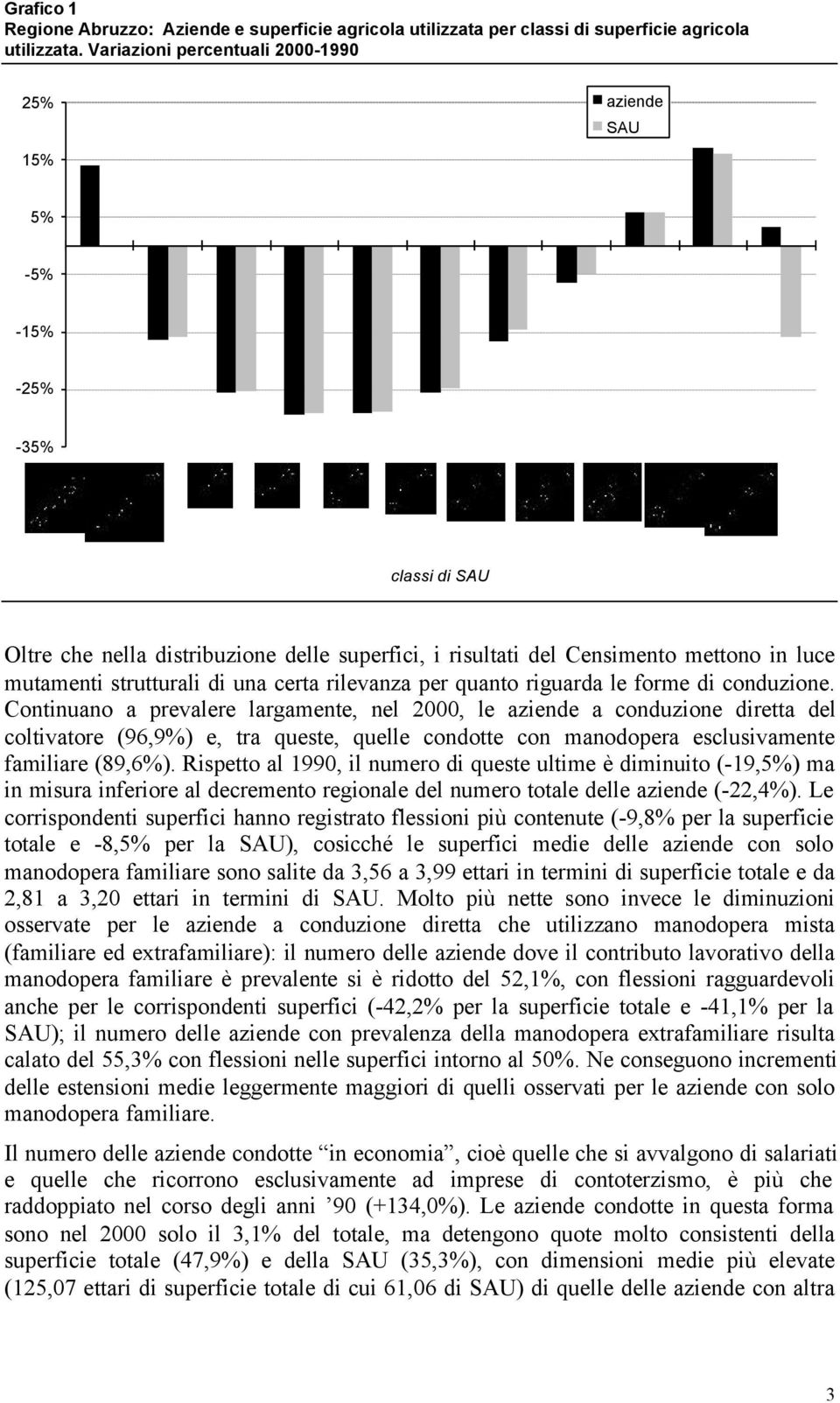 strutturali di una certa rilevanza per quanto riguarda le forme di conduzione.