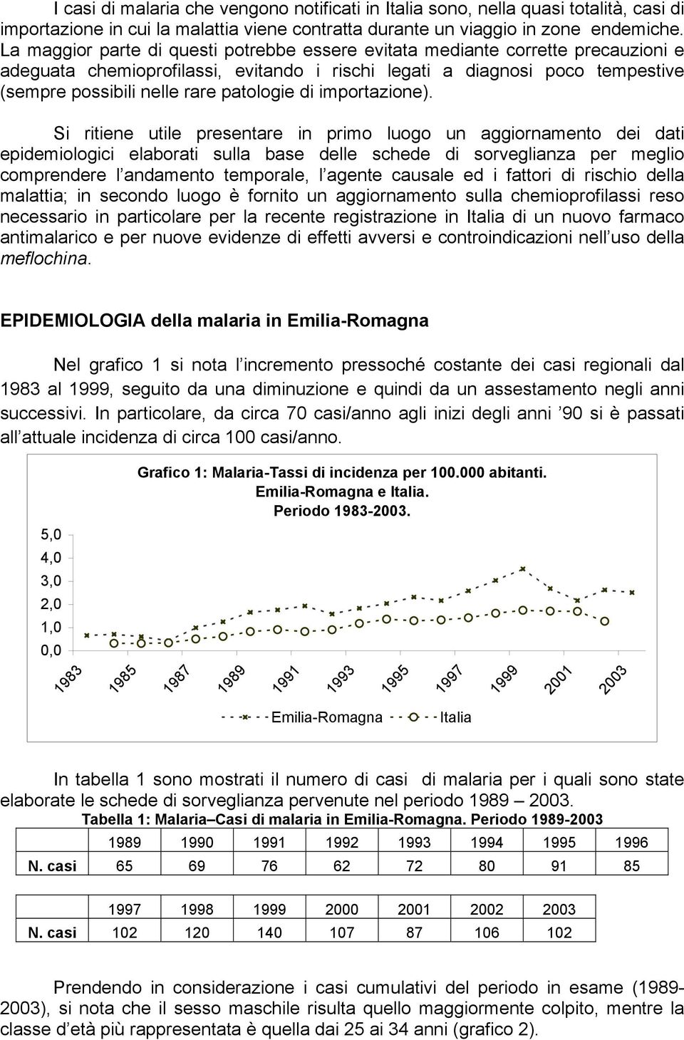 patologie di importazione).