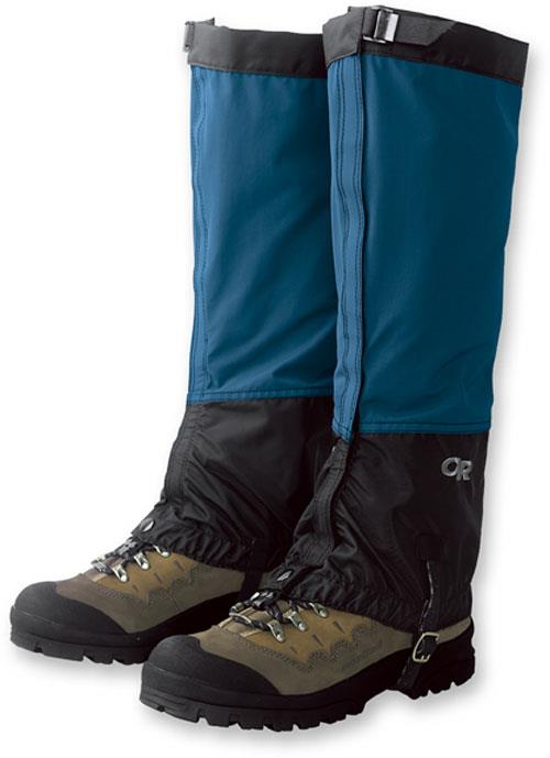 Ghette Si utilizzano in caso di escursionismo invernale con le racchette da neve o a piedi, si attaccano tra pantaloni e scarponi e servono ad impedire il passaggio di neve ed acqua possono