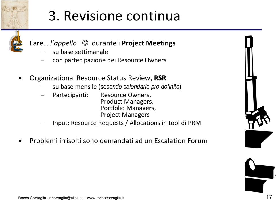 Resource Owners, Product Managers, Portfolio Managers, Project Managers Input: Resource Requests / Allocations in tool