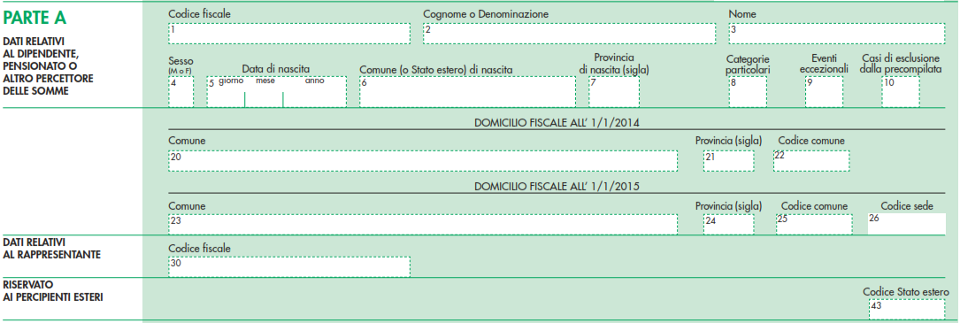 Il rigo Codice fiscale del sostituto d imposta, invece, non deve essere compilato: in caso di operazioni di trasformazione della forma societaria in quanto queste non determinano effetti sull