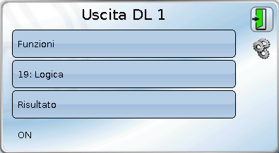 Bus DL Uscita DL Mediante un'uscita DL è possibile inviare alla rete bus DL valori analogici e digitali. Ad esempio, è possibile emettere in comando digitale per l'attivazione di un sensore O 2 O2-DL.