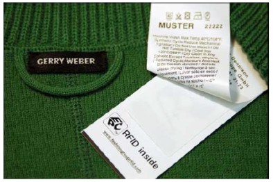 Premessa Il progetto Gerry Weber The RFID tags will be embedded into the garment-care labels that Gerry Weber sews into its clothing.