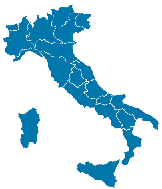 Cooperative sociali Tipologia di organizzazione Localizzazione Cooperativa sociale di tipo B 30,8% Cooperativa sociale di tipo A+B 5,2% Consorzio di Cooperative sociali 3,6% 0,4% 15,6% 2,0% 2,0% 6,4%