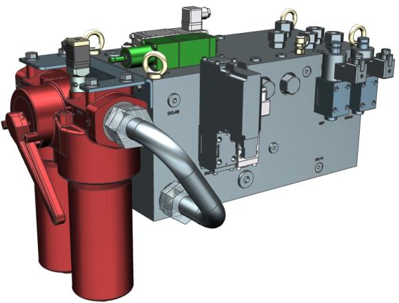 Systems design - Progettazione sistemi Engineering Design and engineering of complete hydraulic systems by using modern 3D CAD Unigraphic.