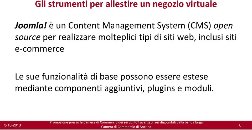 molteplici tipi di siti web, inclusi siti e commerce Le sue