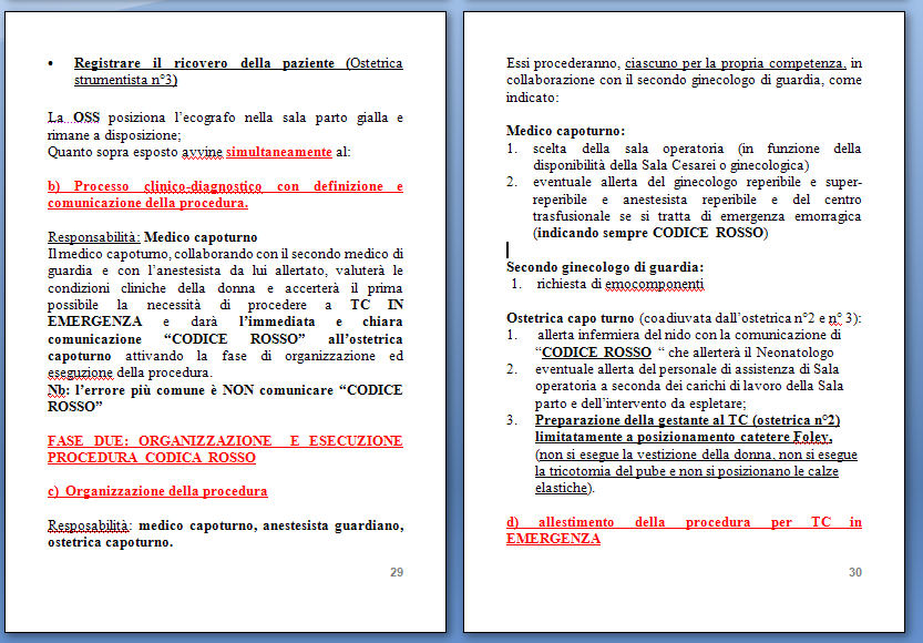 PROCEDURE Codice