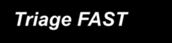 Triage - tipologie Esistono varie tipologie di triage: Triage START (Simple Triage And Rapid Treatment) Triage SIEVE Triage SMART Triage FAST (Semplice Metodo per un