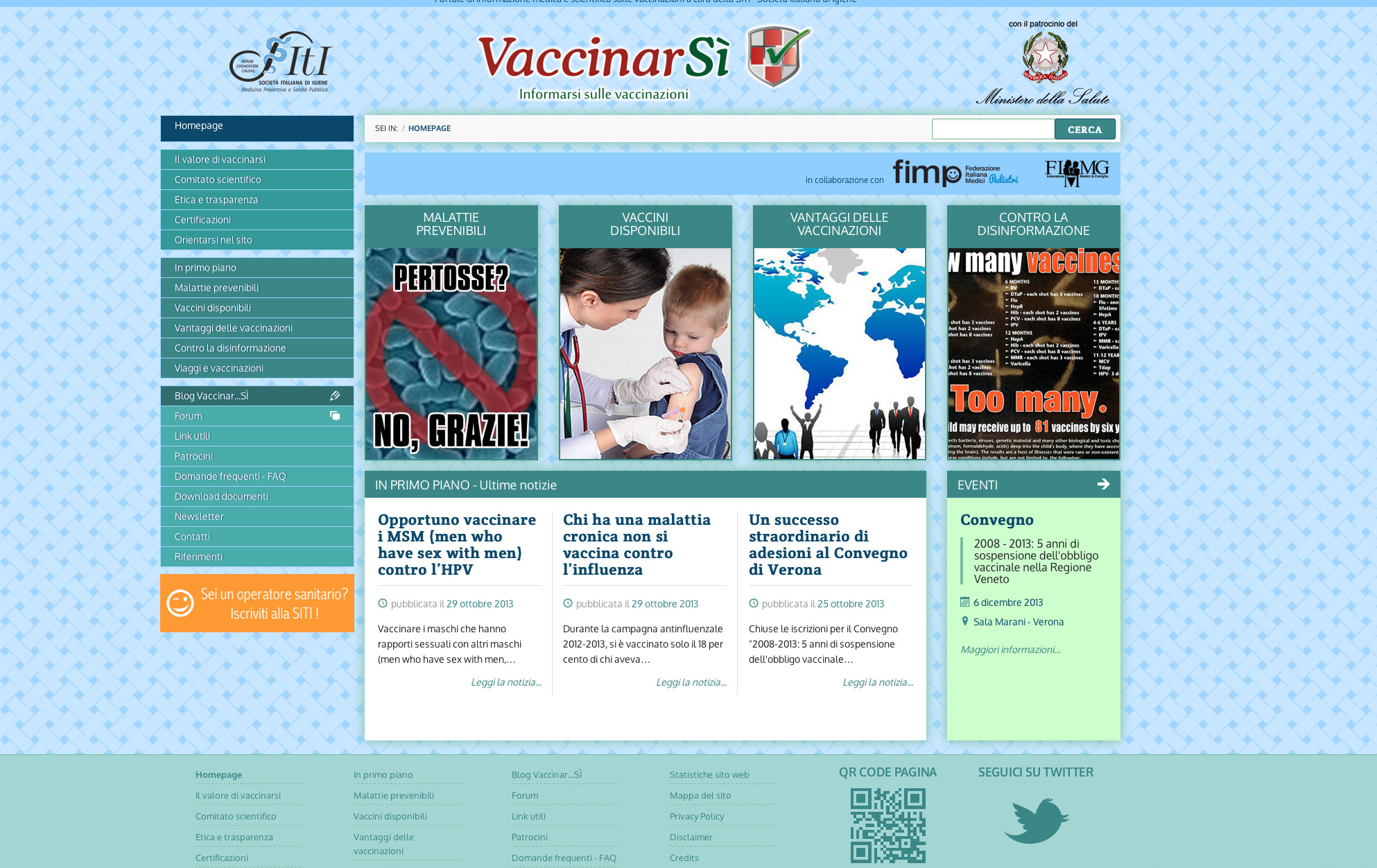 www.vaccinarsi.org www.salute.gov.