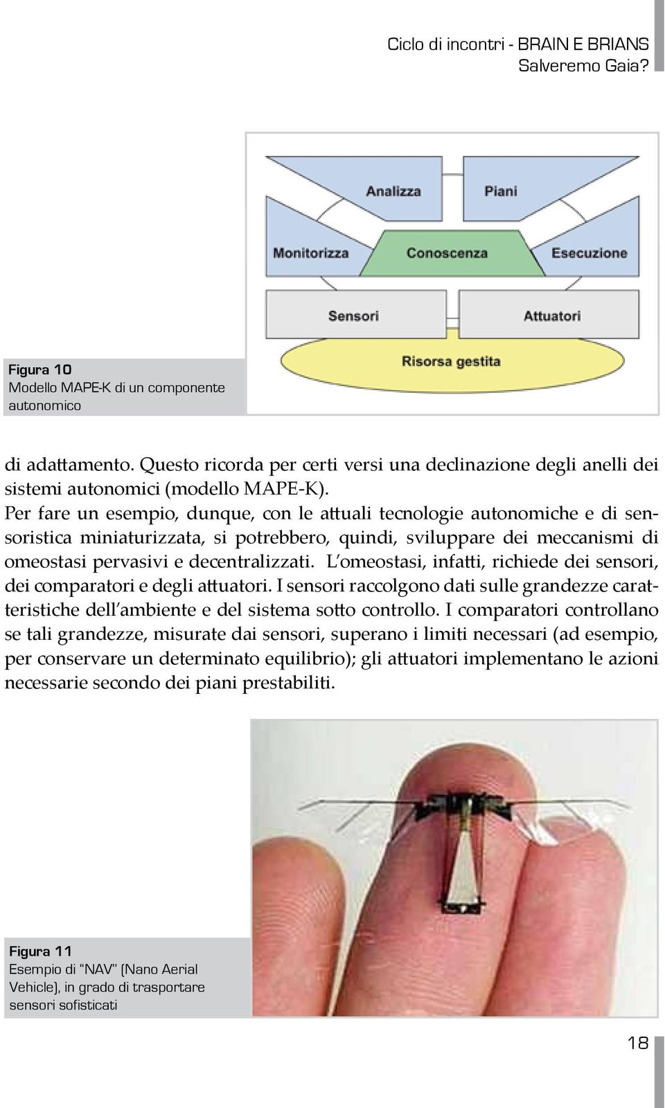 L omeostasi, infatti, richiede dei sensori, dei comparatori e degli attuatori. I sensori raccolgono dati sulle grandezze caratteristiche dell ambiente e del sistema sotto controllo.