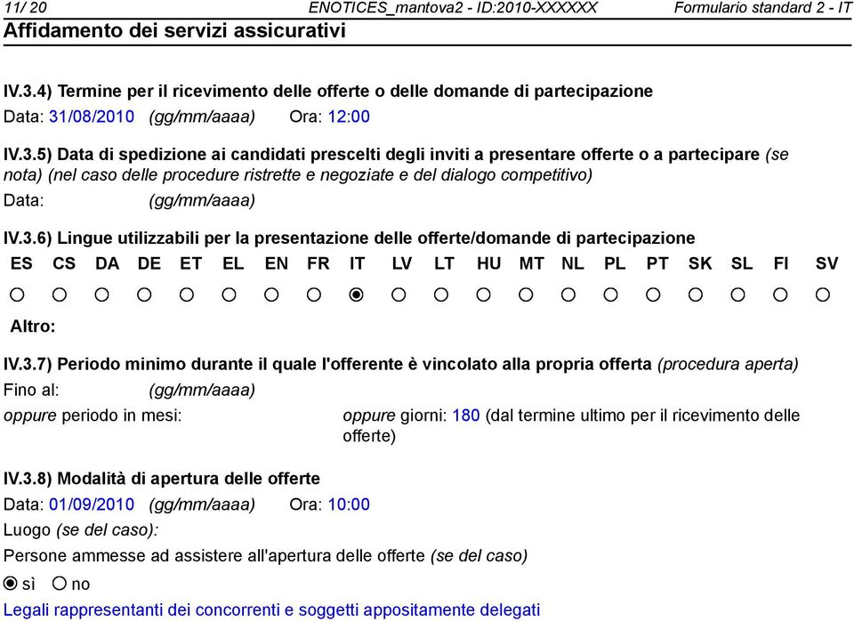 /08/2010 Ora: 12:00 IV.3.