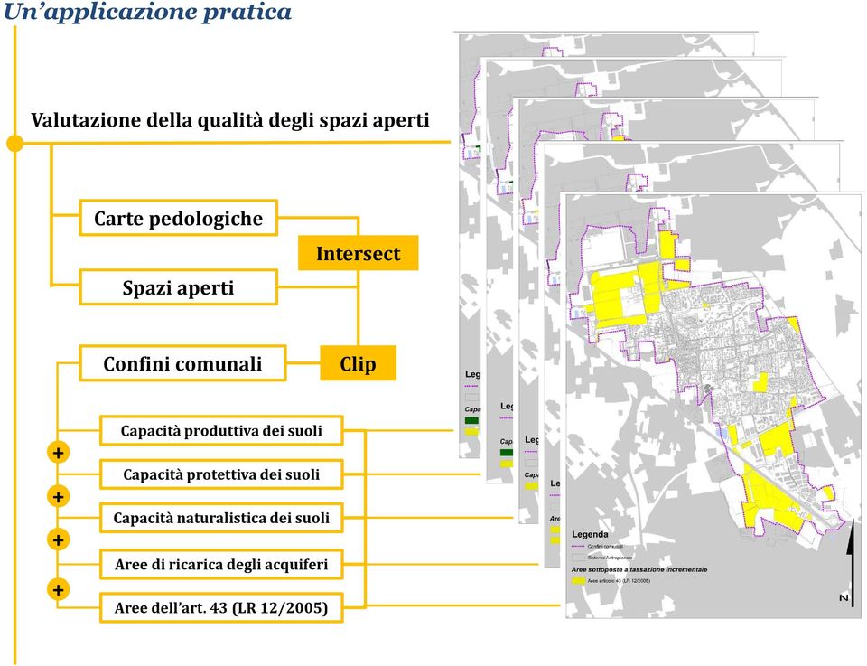 dei suoli Capacità protettiva dei suoli Capacità naturalistica