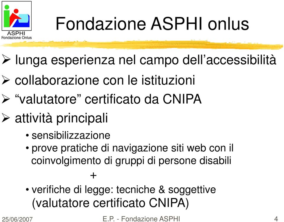 pratiche di navigazione siti web con il coinvolgimento di gruppi di persone disabili +