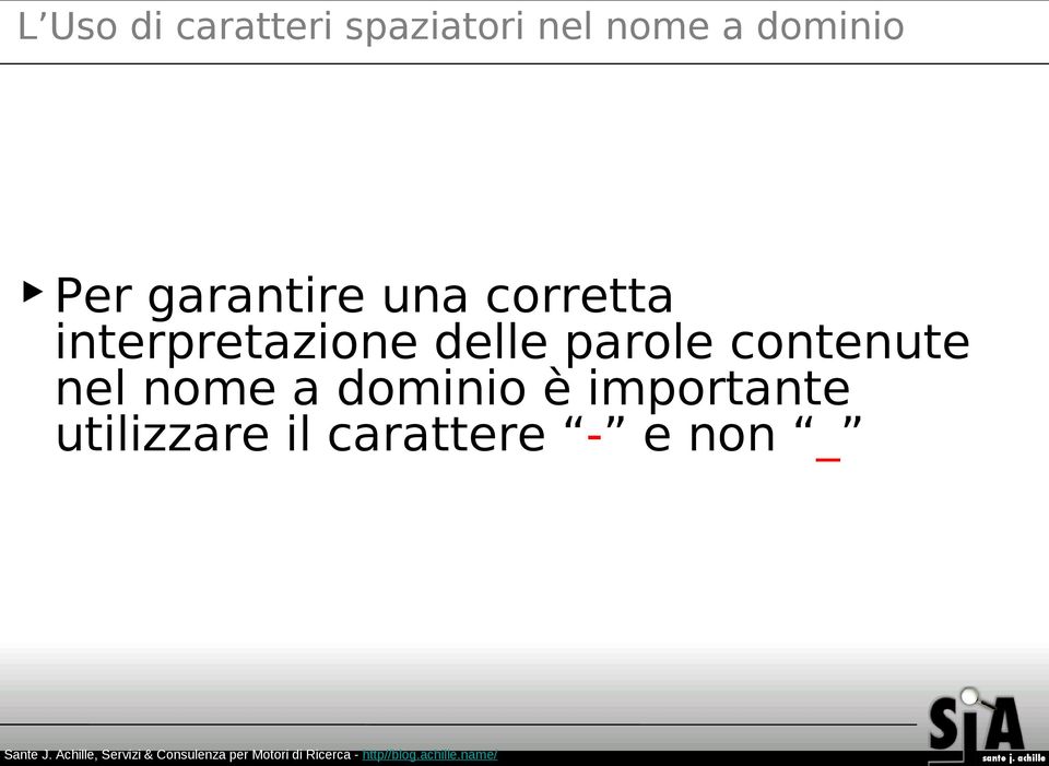 interpretazione delle parole contenute nel