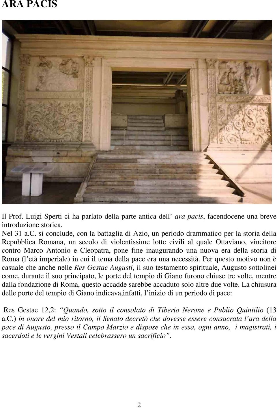 dell ara paci