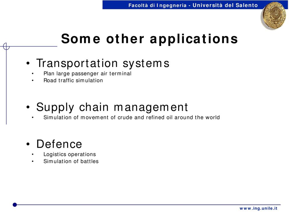 management Simulation of movement of crude and refined oil