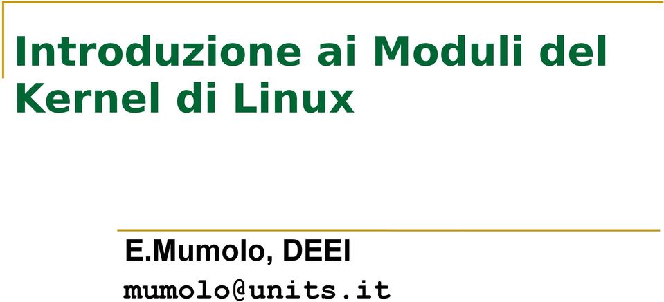 di Linux E.