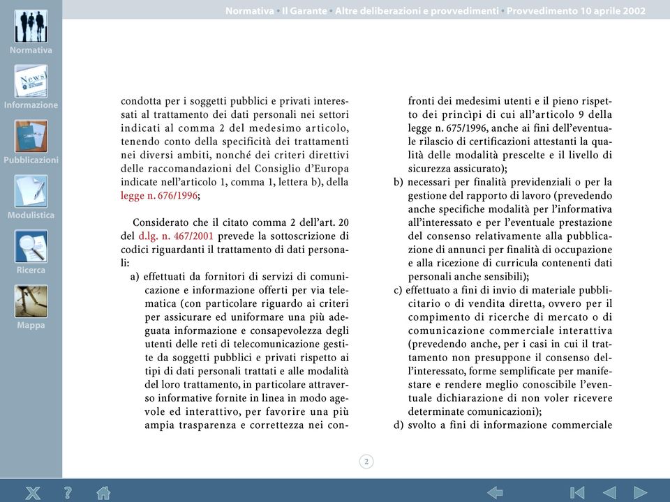 lettera b), della legge n.