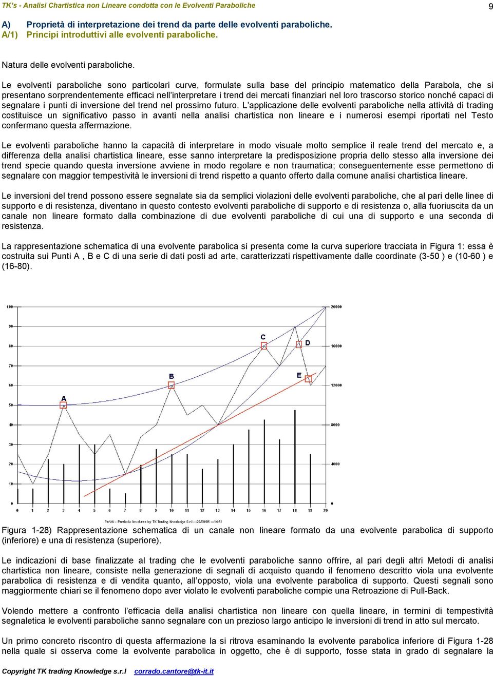 finanziari nel loro trascorso storico nonché capaci di segnalare i punti di inversione del trend nel prossimo futuro.