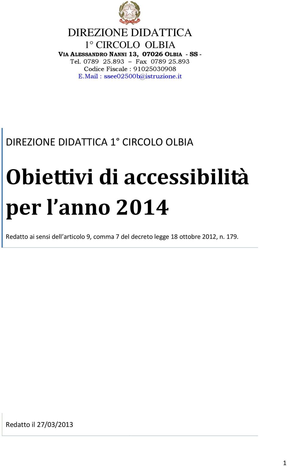 sensi dell articolo 9, comma 7 del decreto