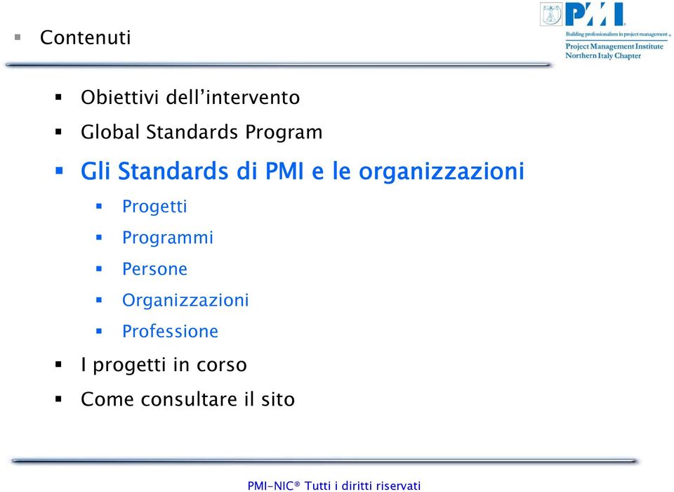 organizzazioni Progetti Programmi Persone