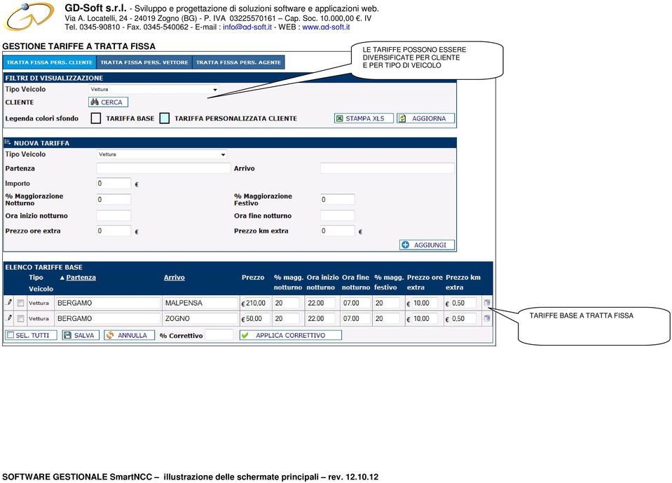 DIVERSIFICATE PER CLIENTE E PER