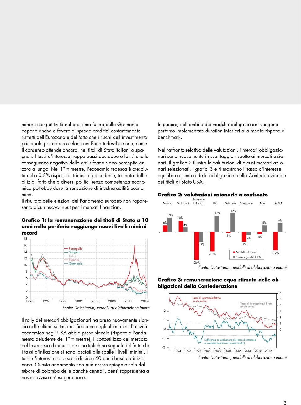 I tassi d'interesse troppo bassi dovrebbero far sì che le conseguenze negative delle anti-riforme siano percepite ancora a lungo.