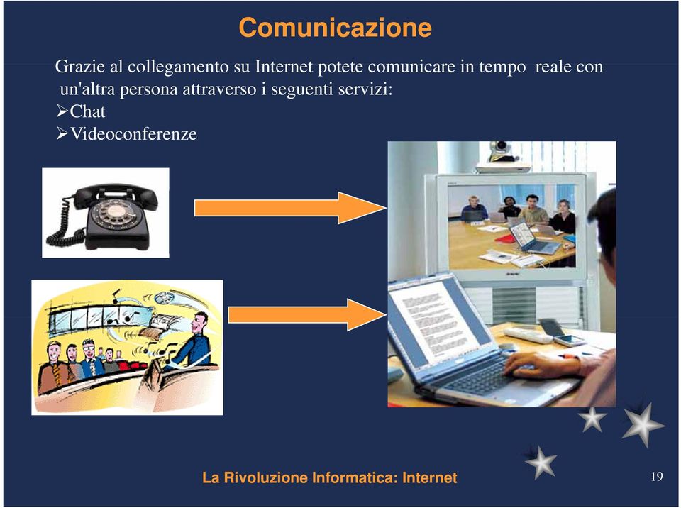 persona attraverso i seguenti servizi: Chat