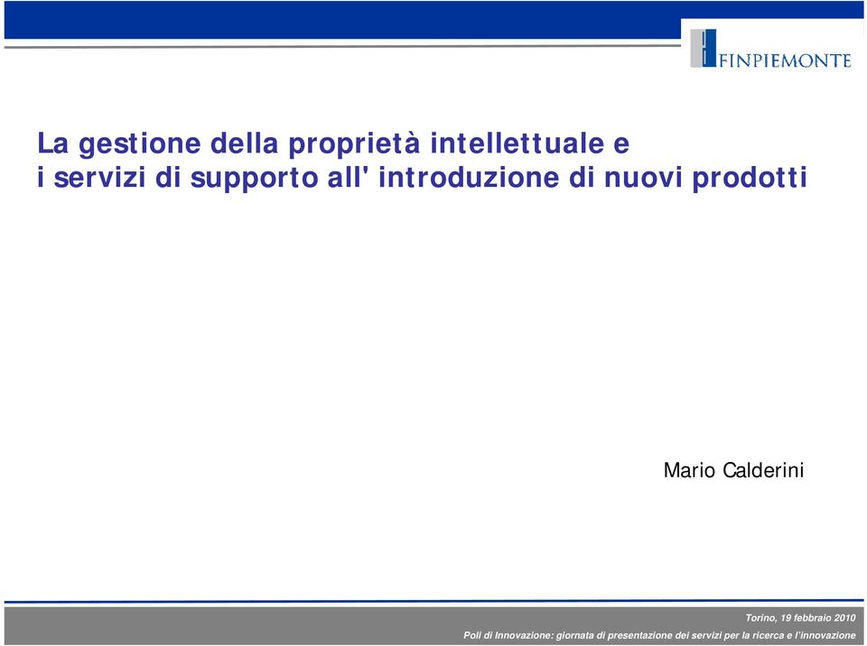 supporto all' introduzione di