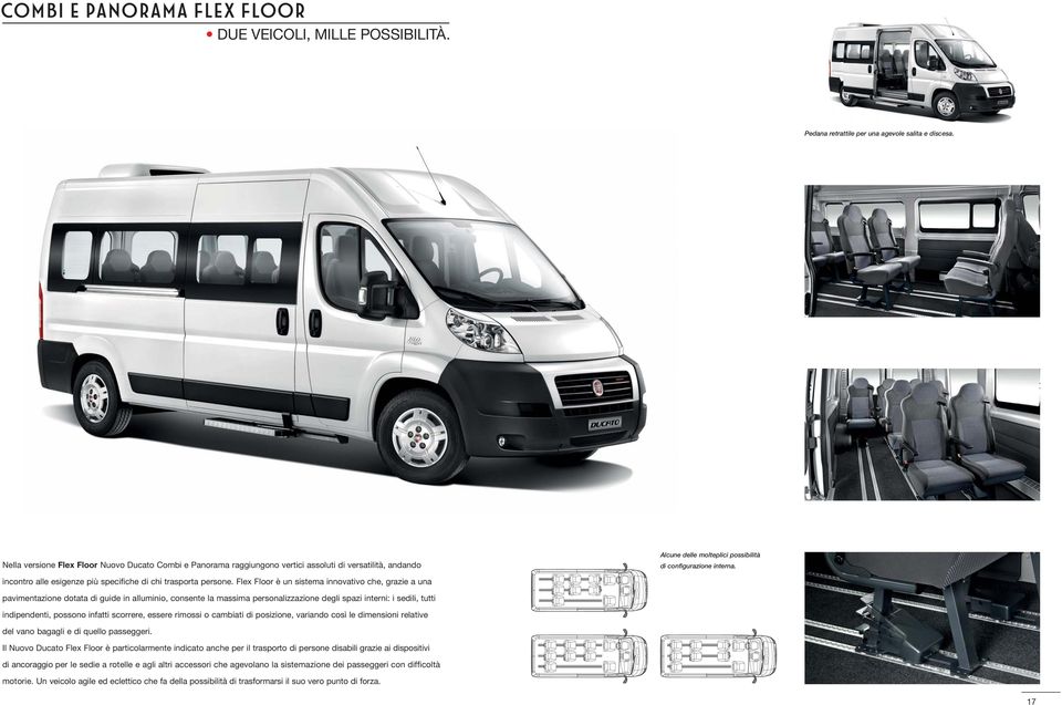 incontro alle esigenze più specifiche di chi trasporta persone.