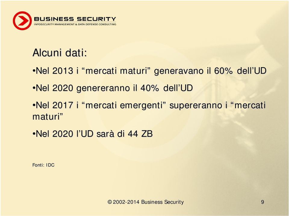 mercati emergenti supereranno i mercati maturi Nel 2020 l