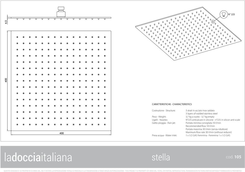 anticalcare in silicone - n