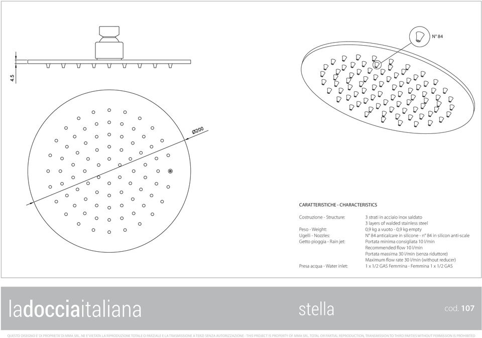 anticalcare in silicone -