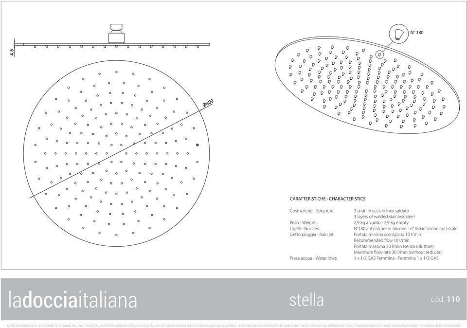 anticalcare in silicone - n