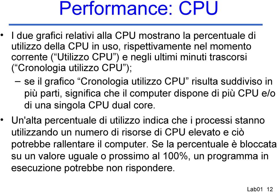 dispone di più CPU e/o di una singola CPU dual core.