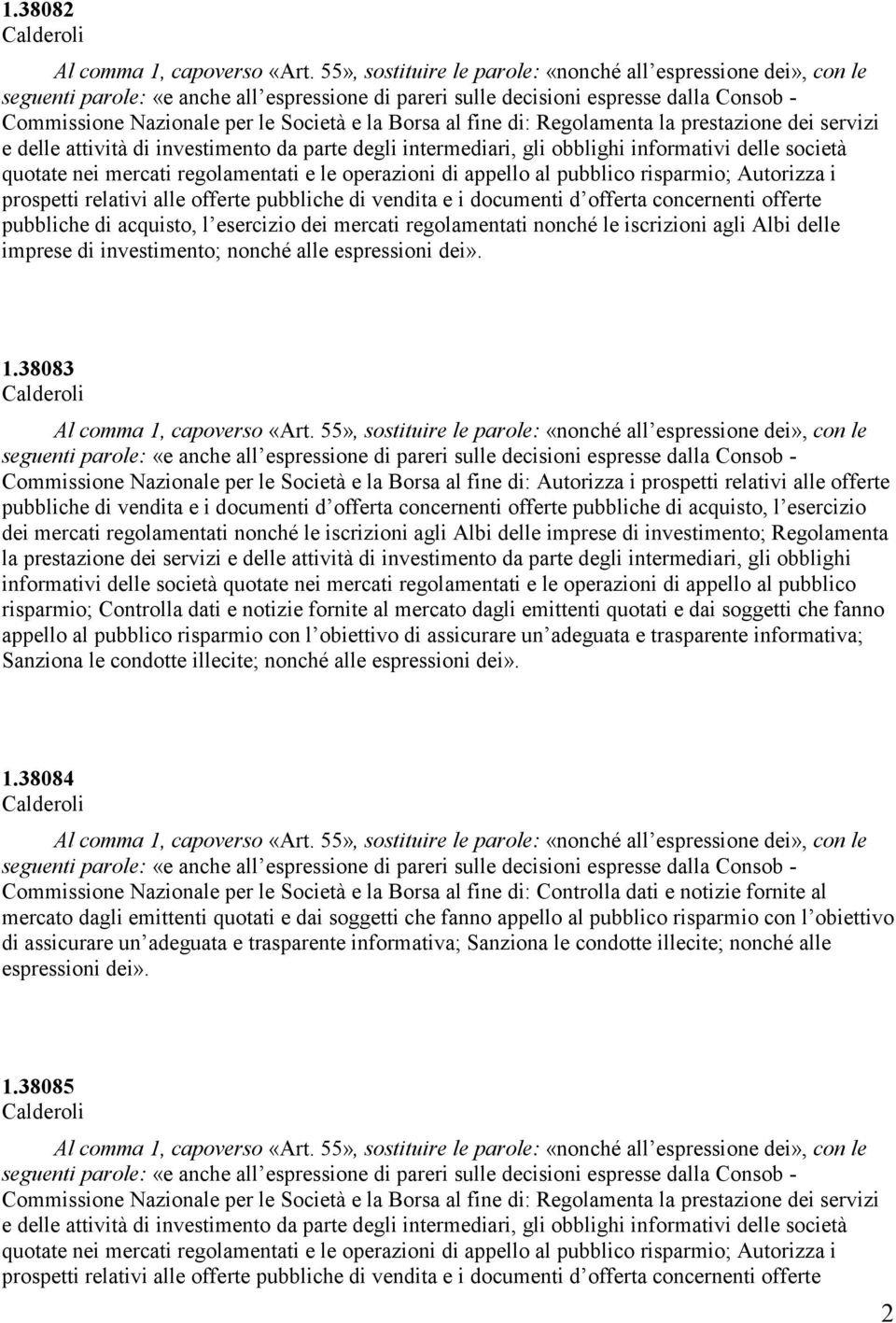 38083 dei mercati regolamentati nonché le iscrizioni agli Albi delle imprese di investimento; Regolamenta la prestazione dei servizi e delle attività di investimento da parte degli intermediari, gli