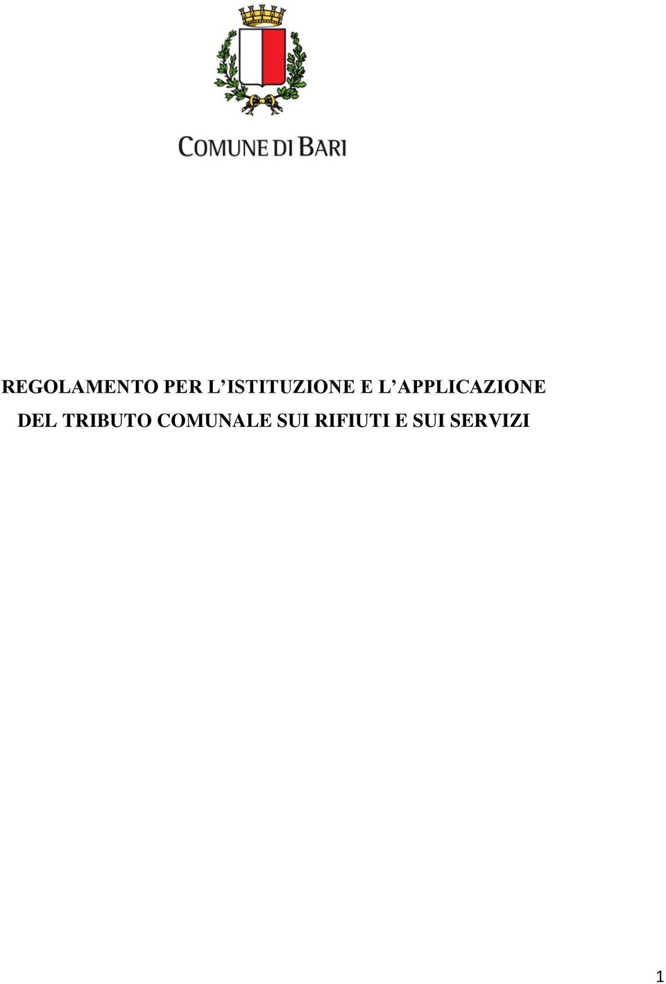 APPLICAZIONE DEL