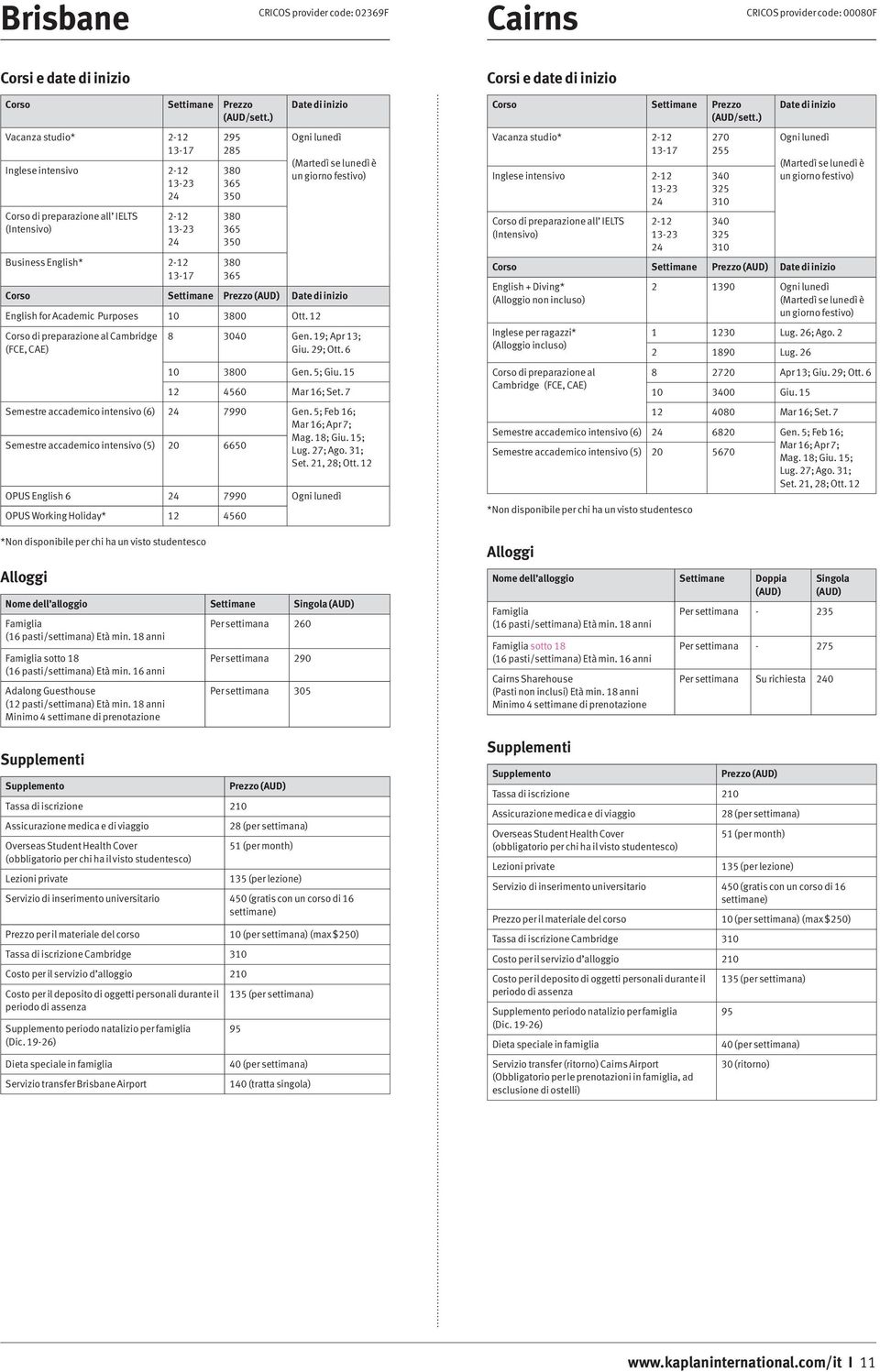 12 Corso di preparazione al Cambridge (FCE, CAE) 8 3040 Gen. 19; Apr 13; Giu. 29; Ott. 6 10 0 Gen. 5; Giu. 15 12 4560 Mar 16; Set.