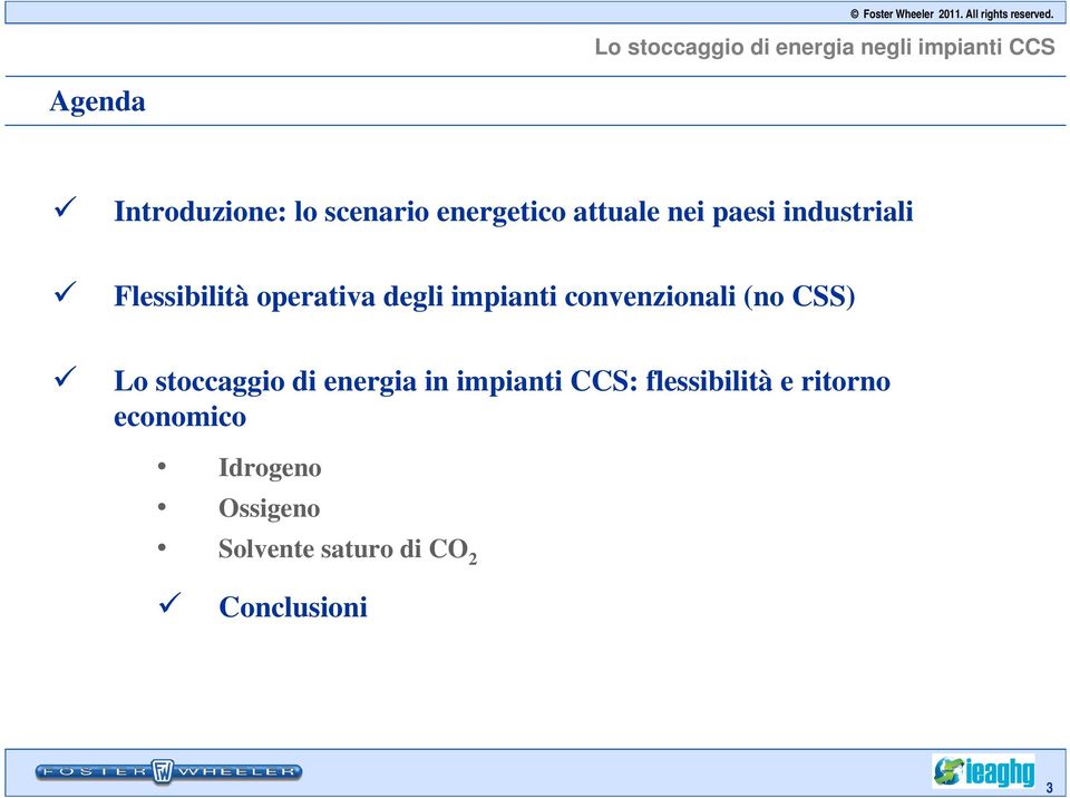 (no CSS) Lo stoccaggio di energia in impianti CCS: flessibilità e