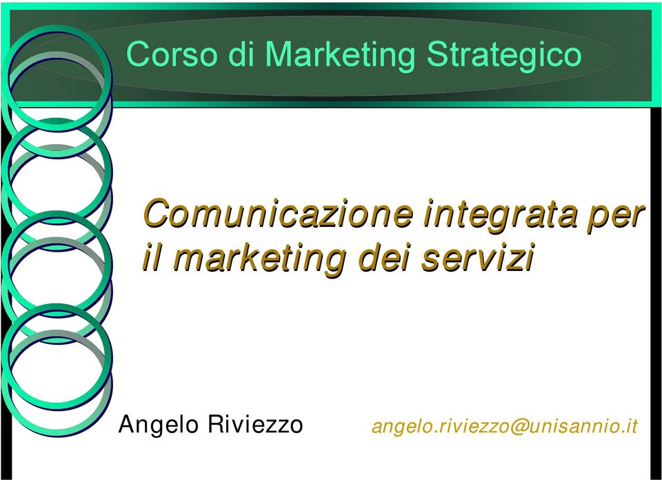 marketing dei servizi Angelo